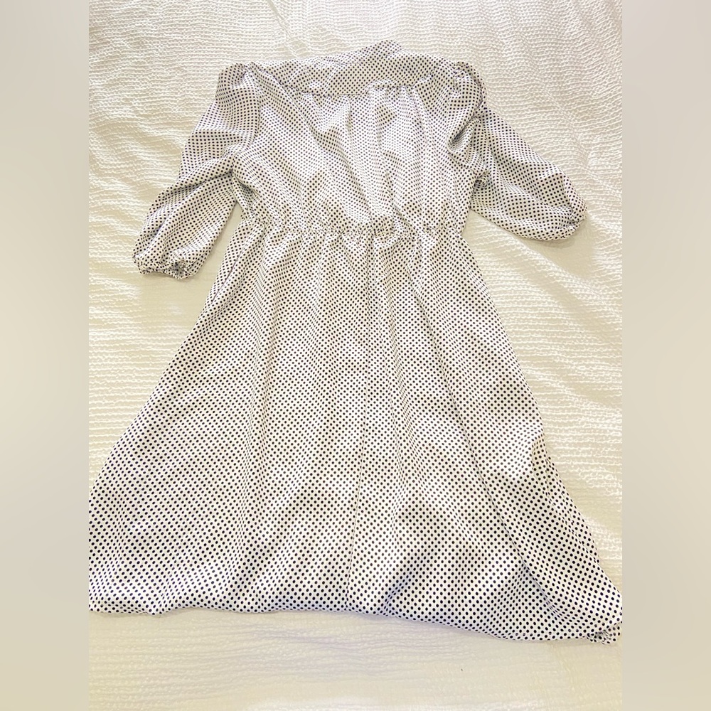 New York & Company Polka Dots Dress